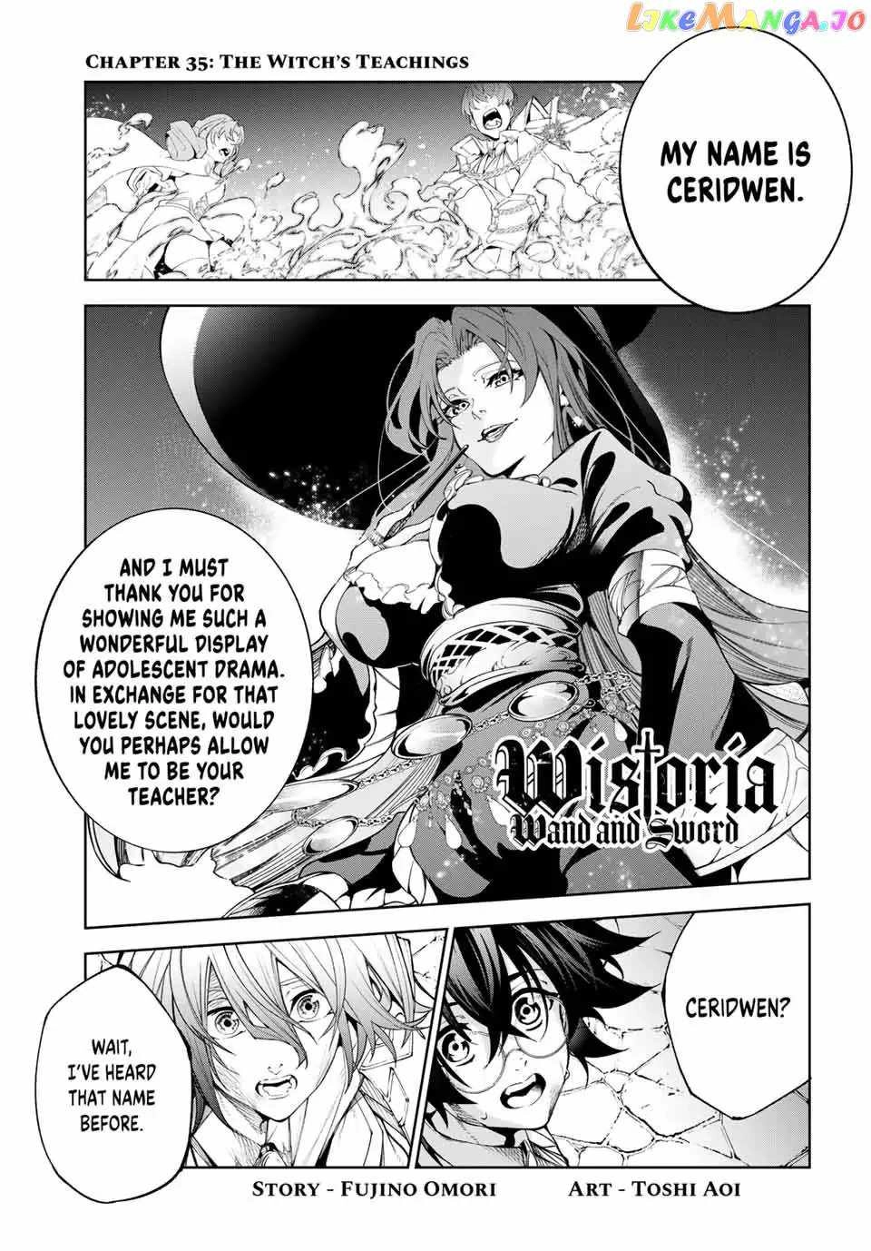 Wistoria's Wand and Sword Chapter 35