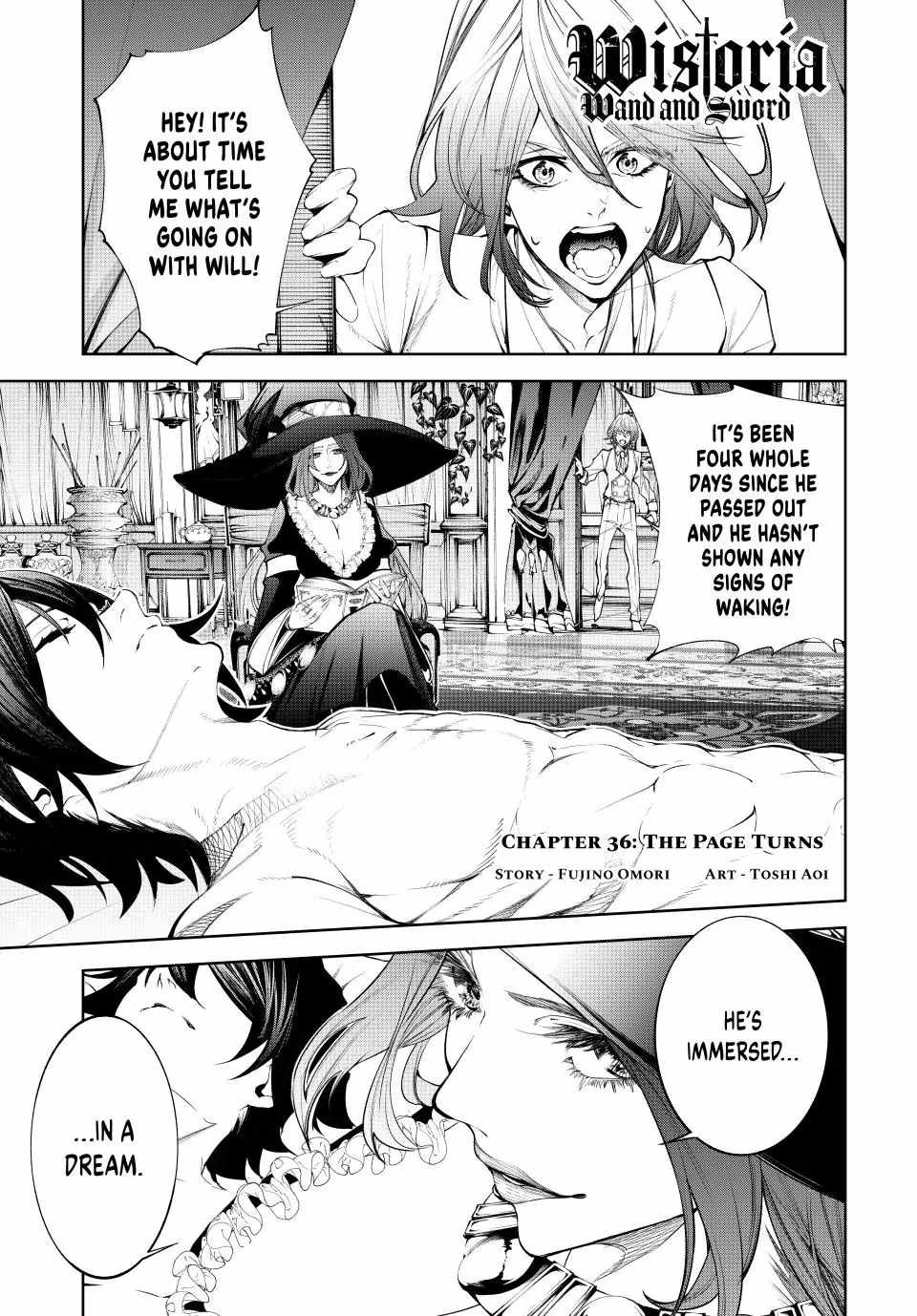 Wistoria's Wand and Sword Chapter 36