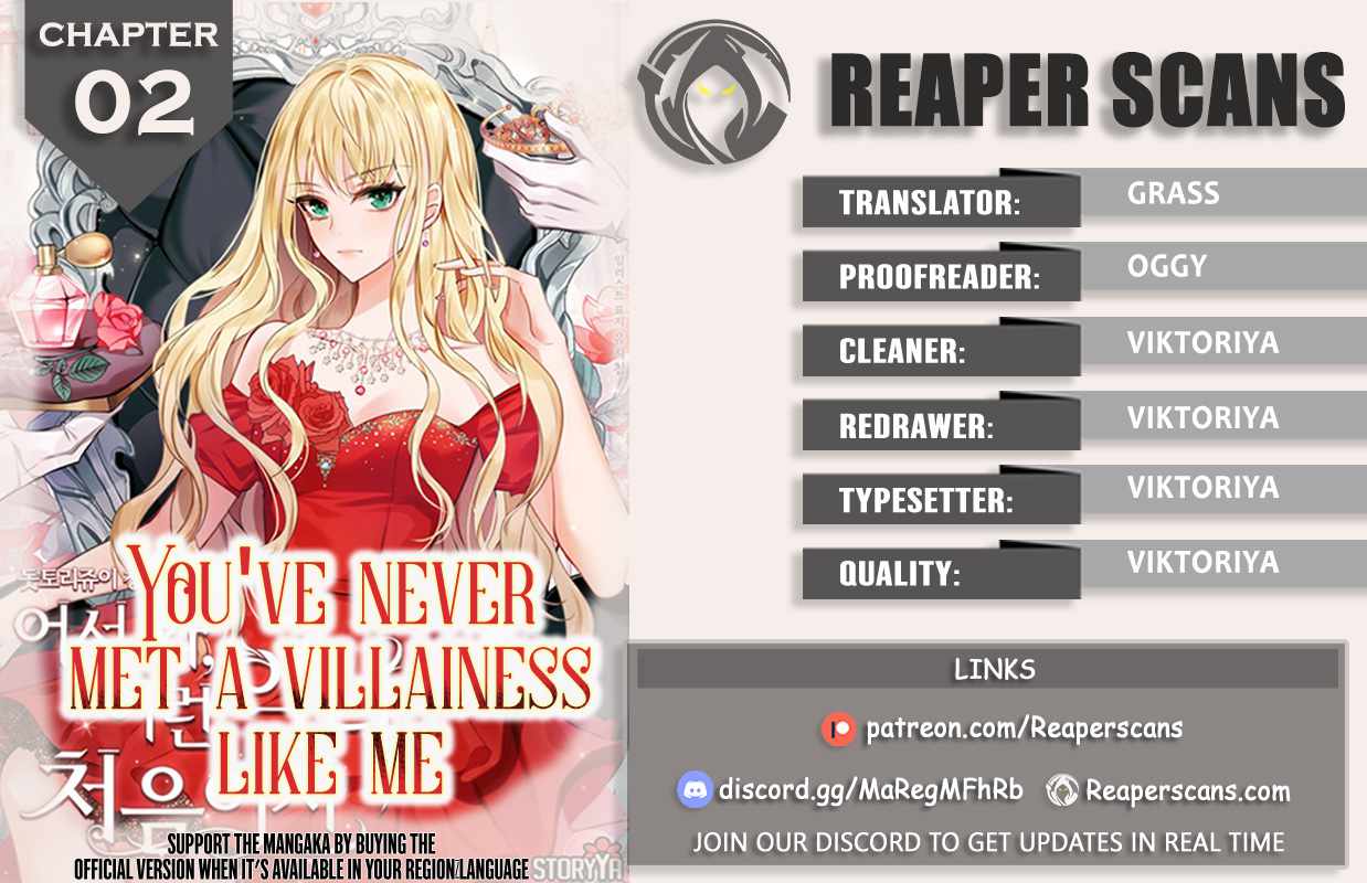 You've never met a Villainess like me Chapter 2